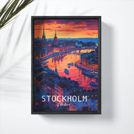 STOCKHOLM - Deskyou Poster