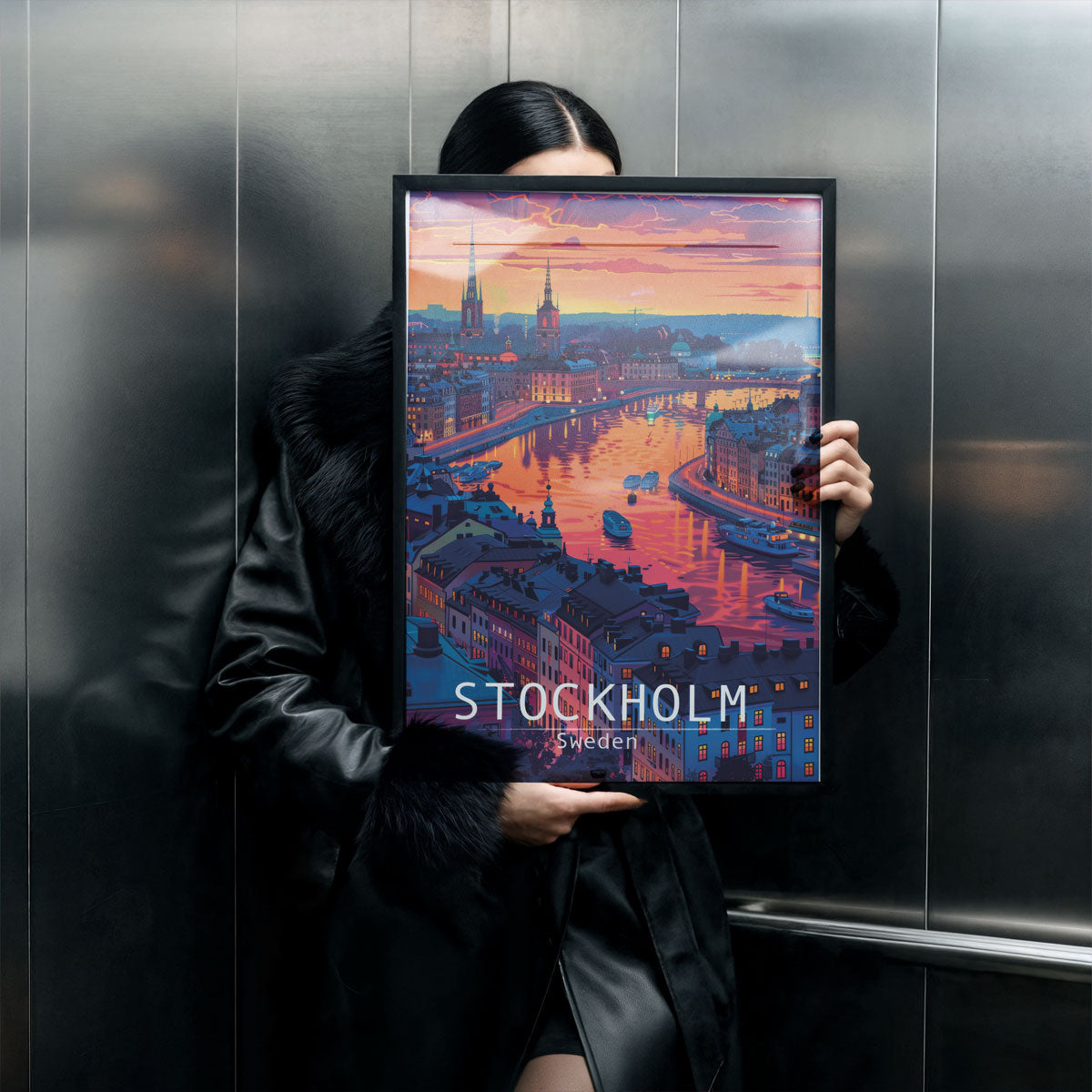 STOCKHOLM - Deskyou Poster
