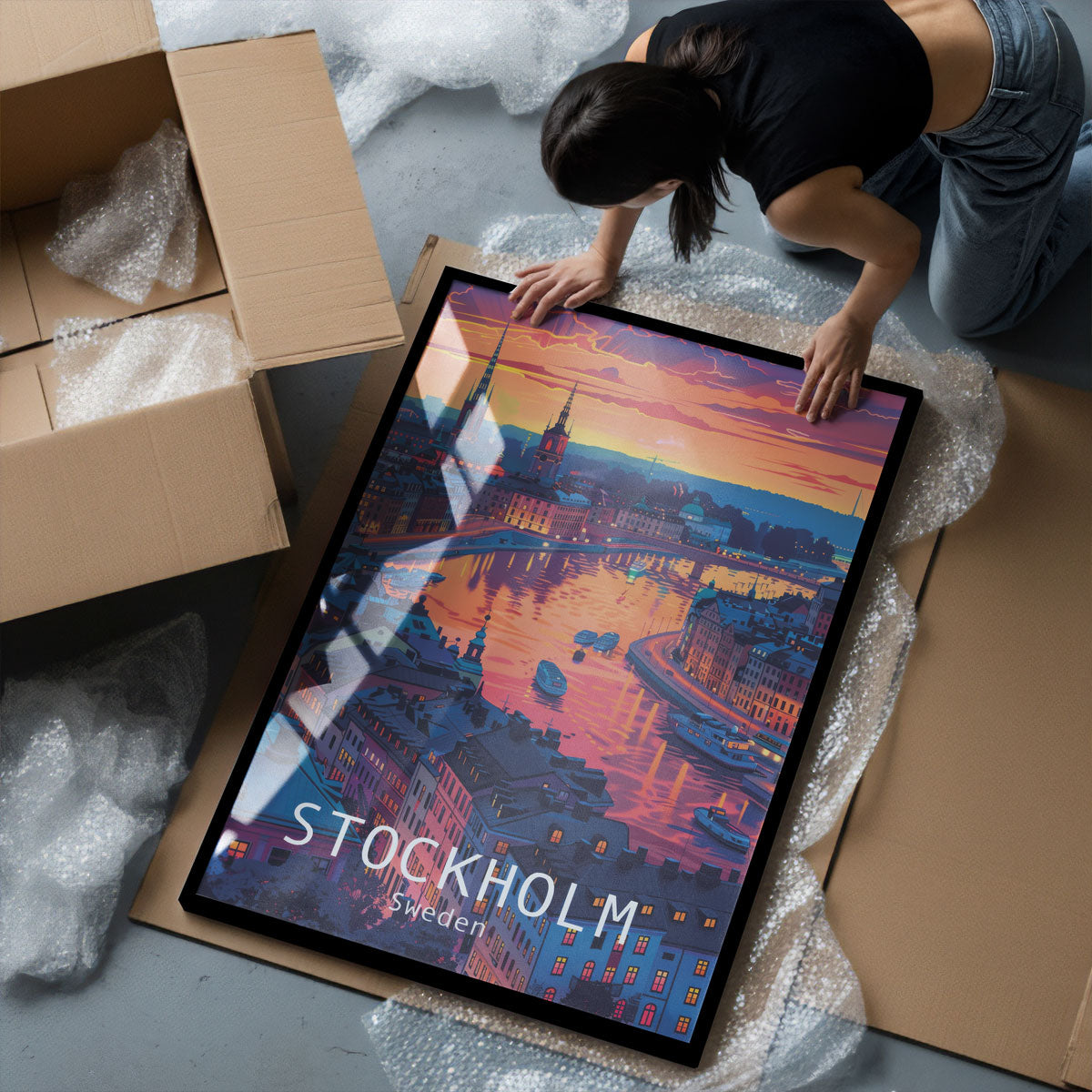 STOCKHOLM - Deskyou Poster