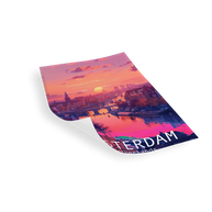 AMSTERDAM - Bilderfolie für LED Rahmen