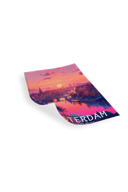 AMSTERDAM - Bilderfolie für LED Rahmen