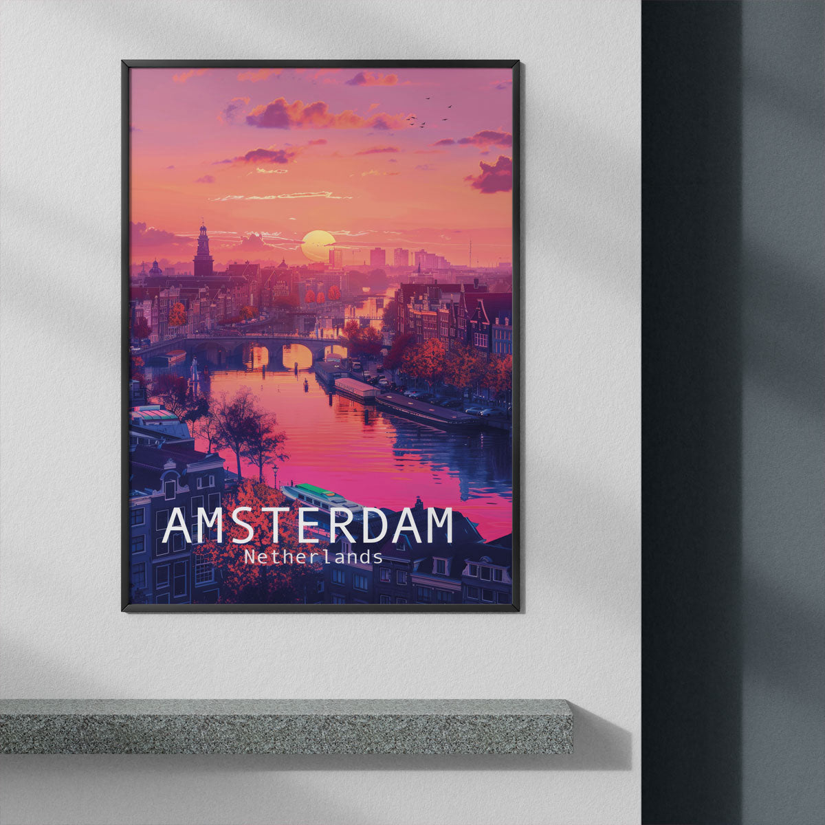 AMSTERDAM - Deskyou Poster