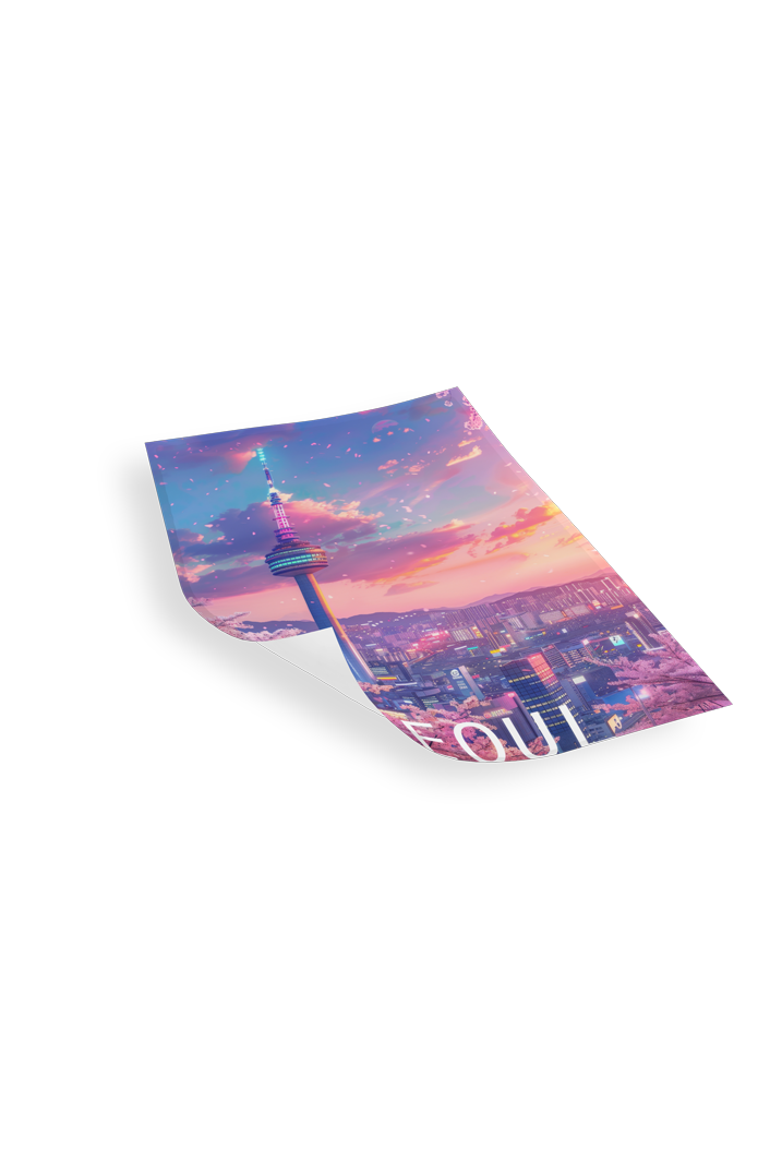 SEOUL - Bilderfolie für LED Rahmen