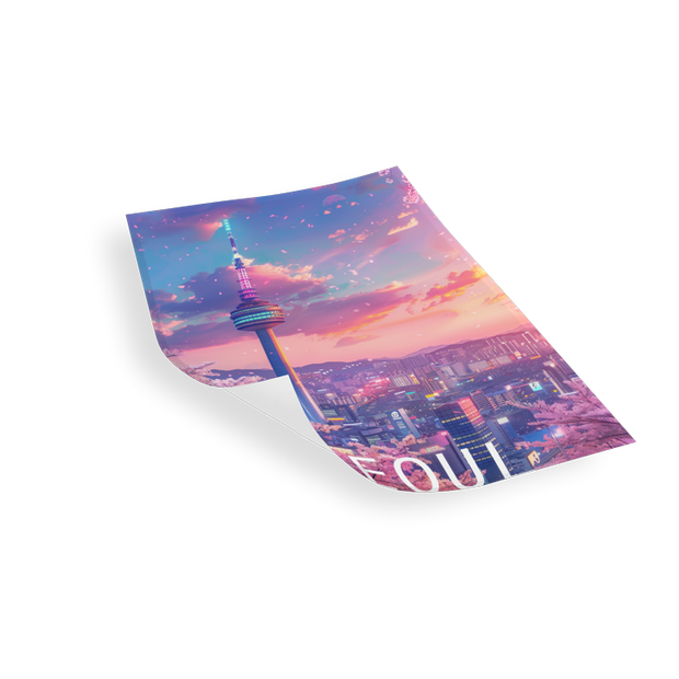 SEOUL - Bilderfolie für LED Rahmen