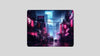 NEON LIGHT STREET - City Design - XXL Gaming Mauspad