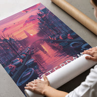 AMSTERDAM - Deskyou Poster