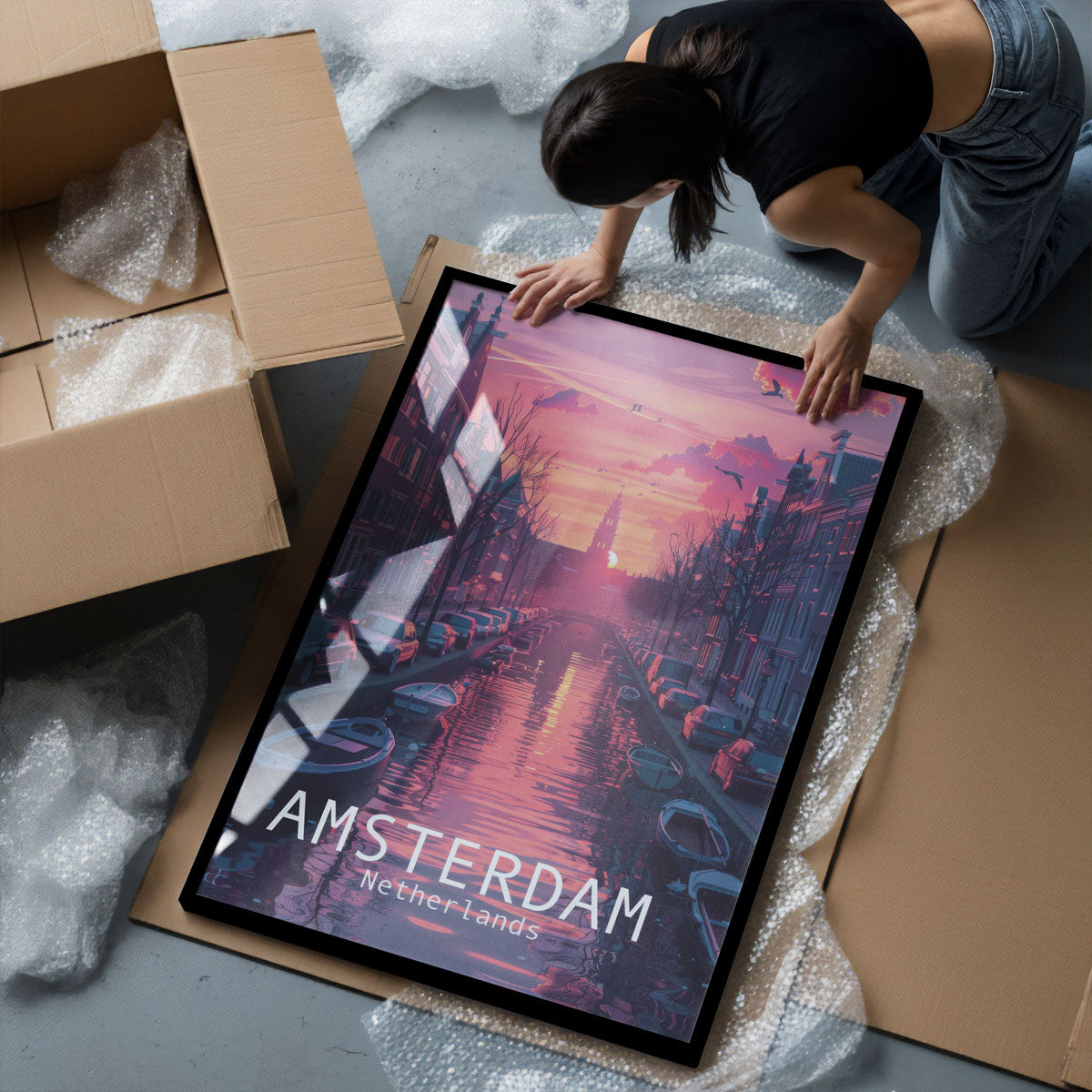 AMSTERDAM - Deskyou Poster