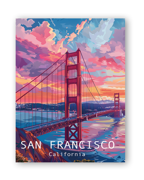 SAN FRANCISCO GOLDEN GATE - Deskyou Platina