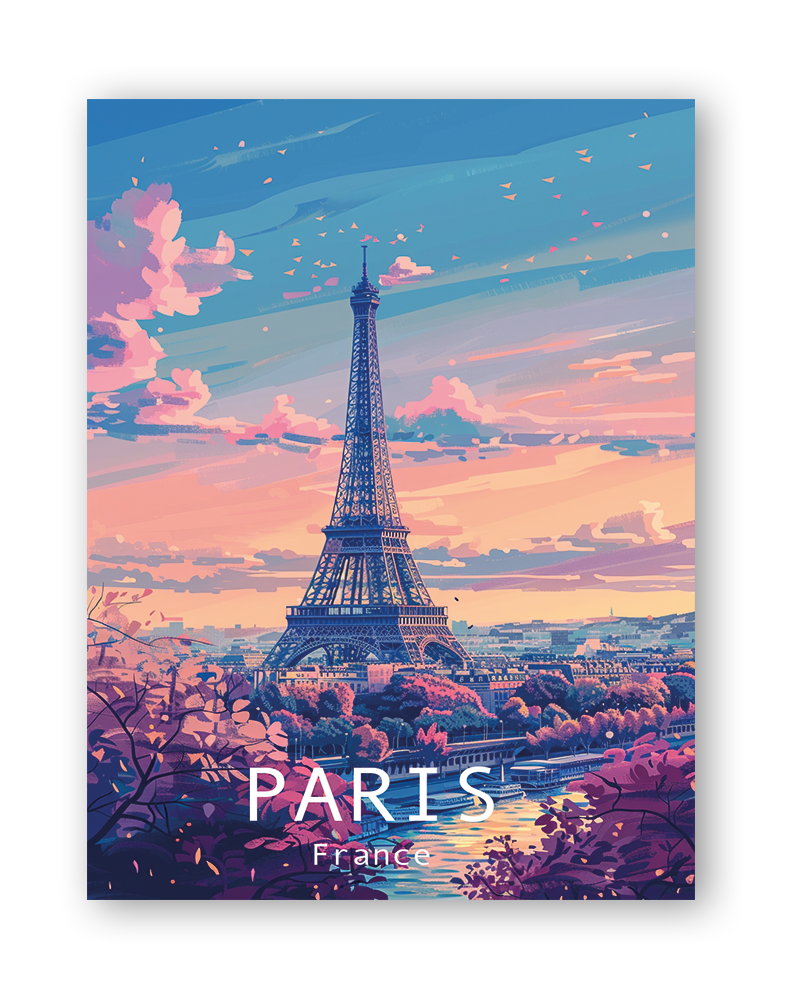 PARIS - Bilderfolie für LED Rahmen