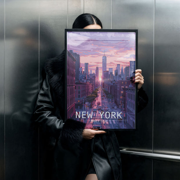 NEW YORK - Deskyou Poster