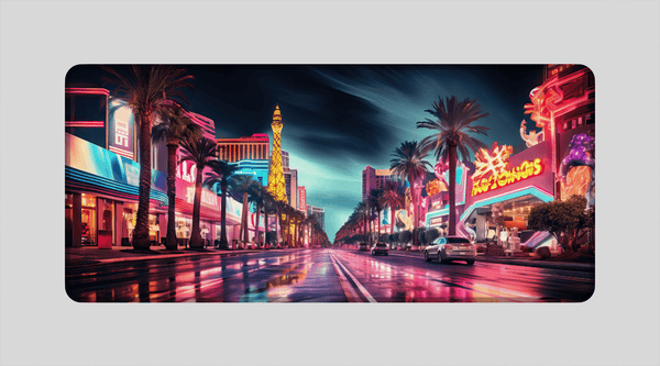 COME TO VEGAS - City Design - XXL Gaming Mauspad