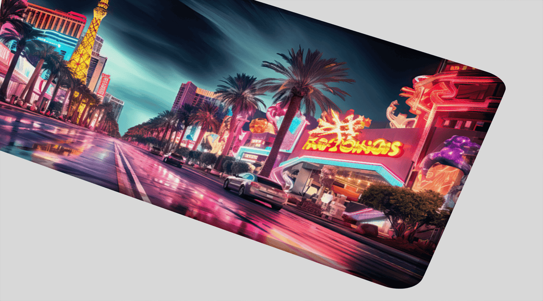 COME TO VEGAS - City Design - XXL Gaming Mauspad