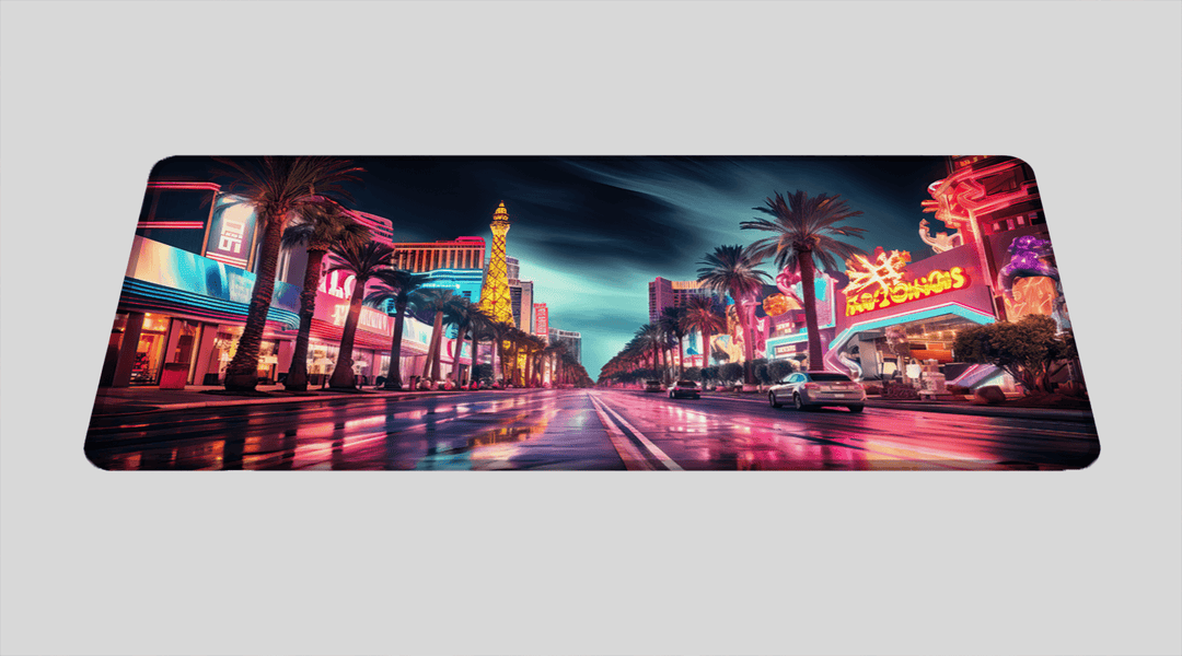 COME TO VEGAS - City Design - XXL Gaming Mauspad