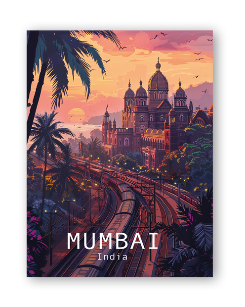 MUMBAI - Bilderfolie für LED Rahmen