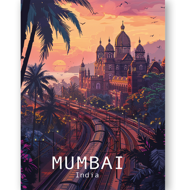 MUMBAI - Bilderfolie für LED Rahmen