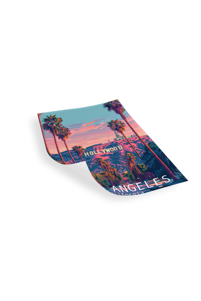 LOS ANGELES - Bilderfolie für LED Rahmen