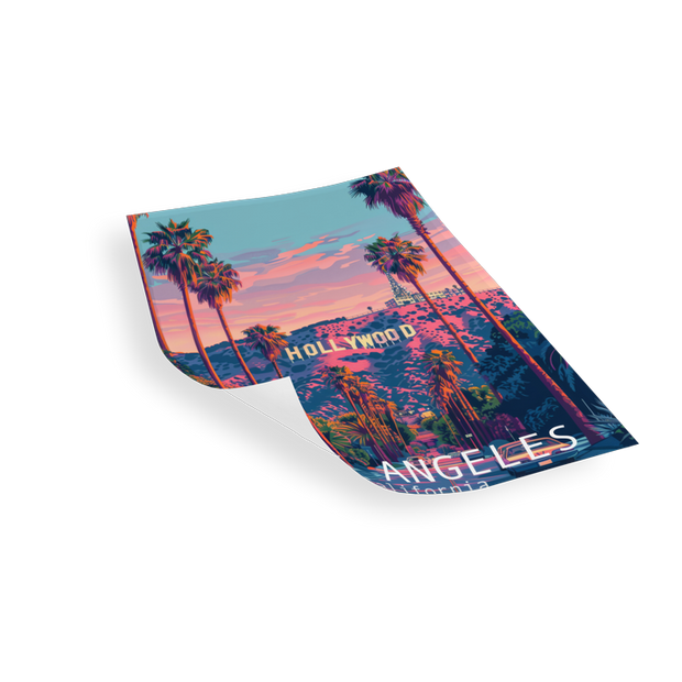 LOS ANGELES - Bilderfolie für LED Rahmen