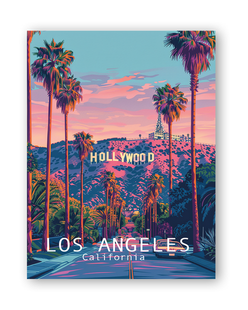 LOS ANGELES - Bilderfolie für LED Rahmen