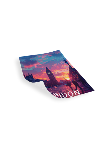 LONDON - Bilderfolie für LED Rahmen