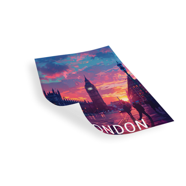 LONDON - Bilderfolie für LED Rahmen