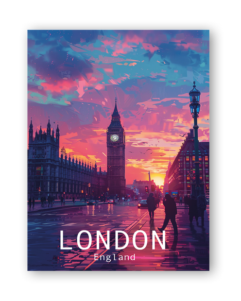 LONDON - Bilderfolie für LED Rahmen