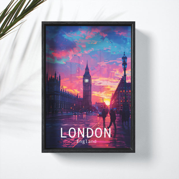 LONDON - Deskyou Poster