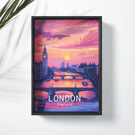LONDON THEMSE - Deskyou Poster