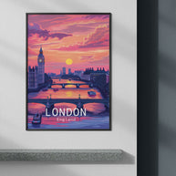LONDON THEMSE - Deskyou Poster