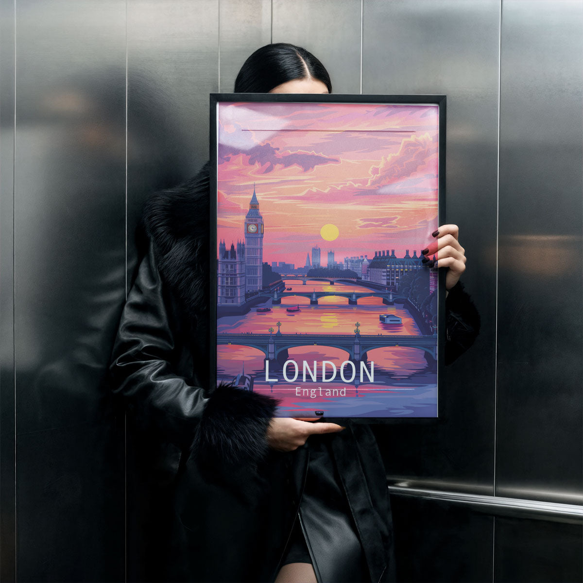 LONDON THEMSE - Deskyou Poster