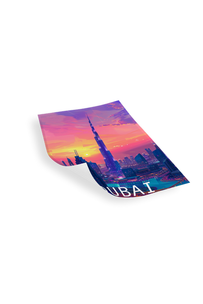 DUBAI - Bilderfolie für LED Rahmen