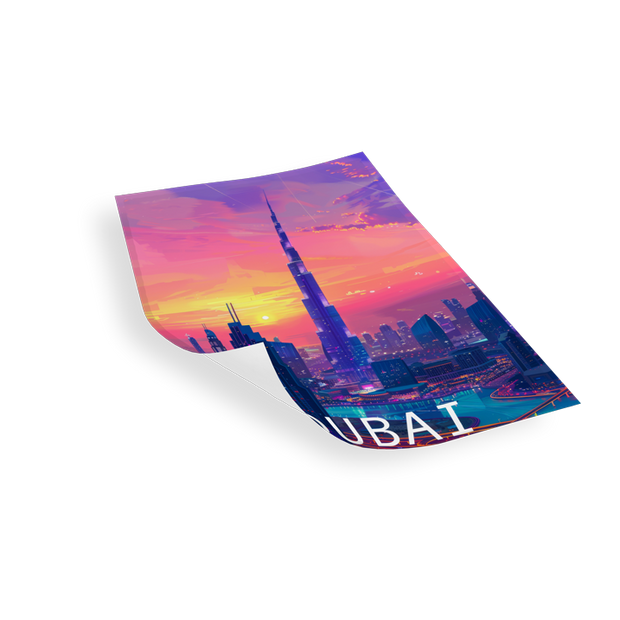 DUBAI - Bilderfolie für LED Rahmen