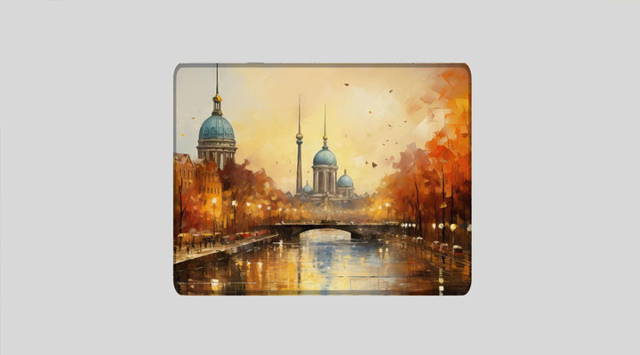 AMSTERDAM OIL PAINTING - City Design - XXL Gaming Mauspad