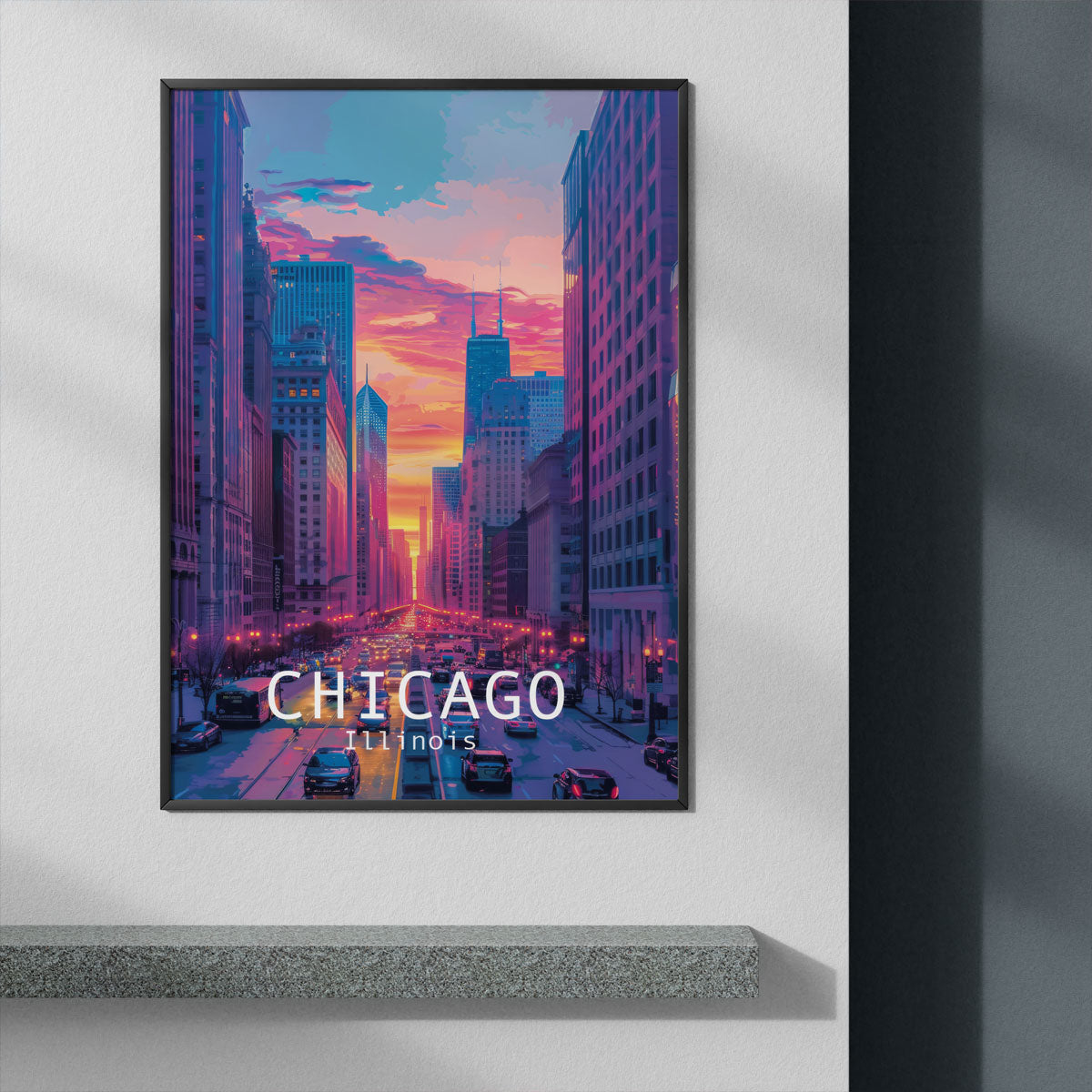 CHICAGO - Deskyou Poster