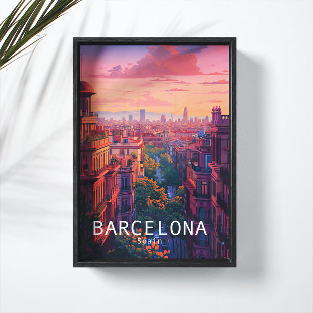 BARCELONA - Deskyou Poster