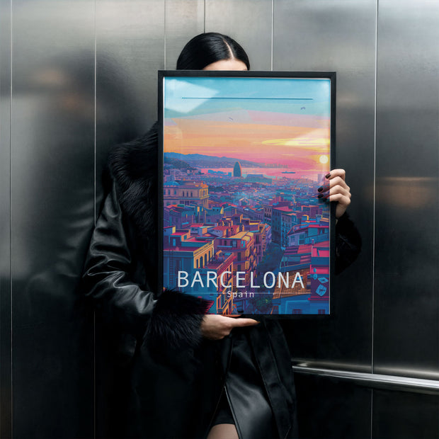 BARCELONA - Deskyou Poster
