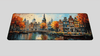 AMSTERDAM OIL PAINTING #3 - City Design - XXL Gaming Mauspad