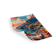 AMALFI COAST - Bilderfolie für LED Rahmen