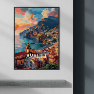 AMALFI COAST - Deskyou Poster