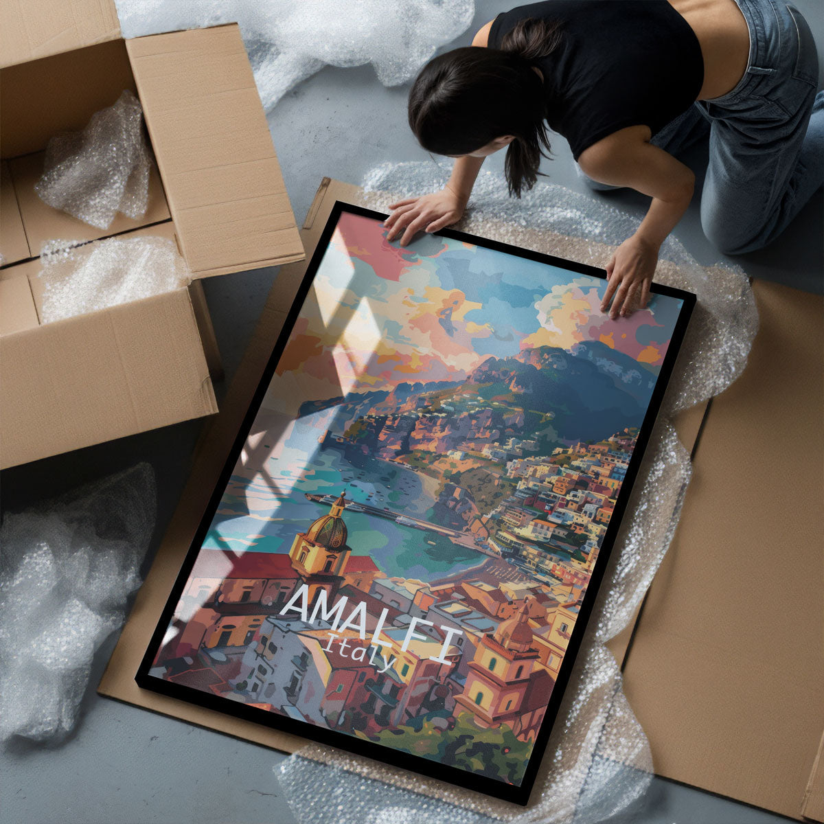 AMALFI COAST - Deskyou Poster