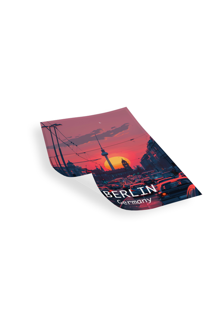 BERLIN - Bilderfolie für LED Rahmen