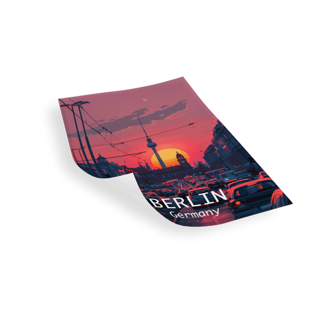 BERLIN - Bilderfolie für LED Rahmen