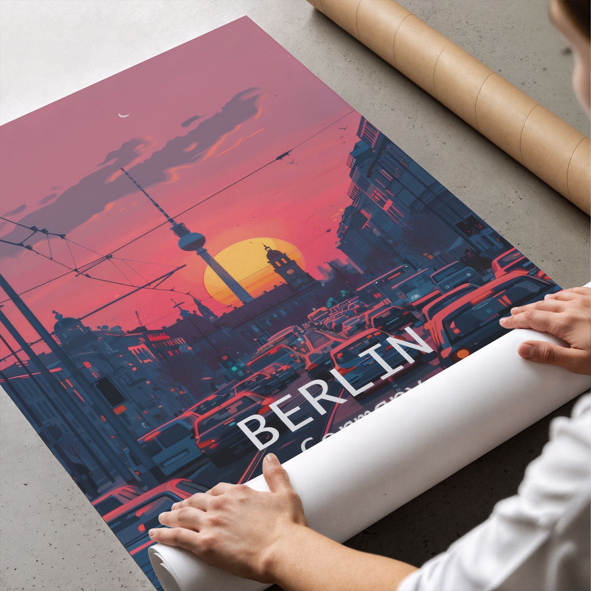 BERLIN - Deskyou Poster