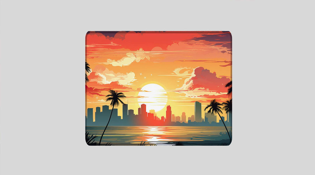 MIAMI BEACH - City Design - XXL Gaming Mauspad