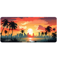 MIAMI BEACH - City Design - XXL Gaming Mauspad