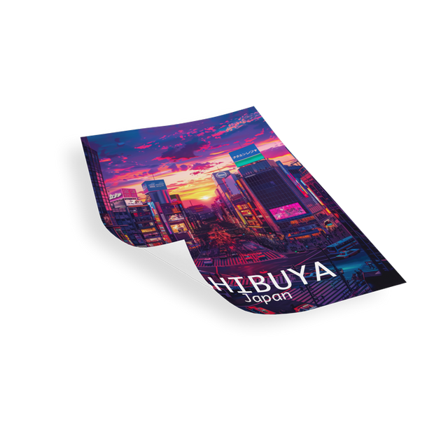 SHIBUYA - Bilderfolie für LED Rahmen