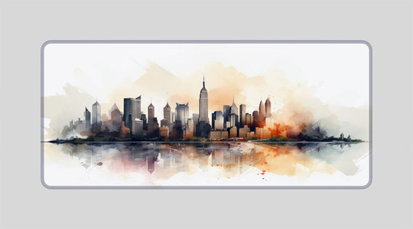 NEW YORK SKYLINE - City Design - XXL Gaming Mauspad