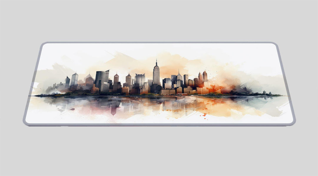 NEW YORK SKYLINE - City Design - XXL Gaming Mauspad