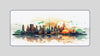 DUBAI SKYLINE - City Design - XXL Gaming Mauspad