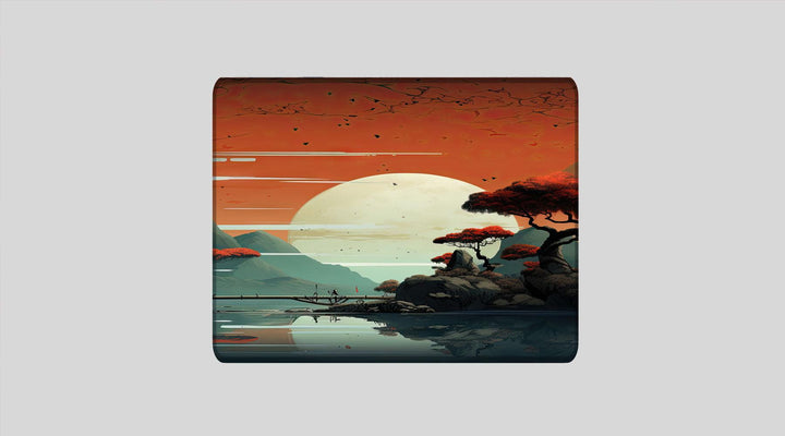 ORANGE SUNSET - Anime Design - XXL Gaming Mauspad