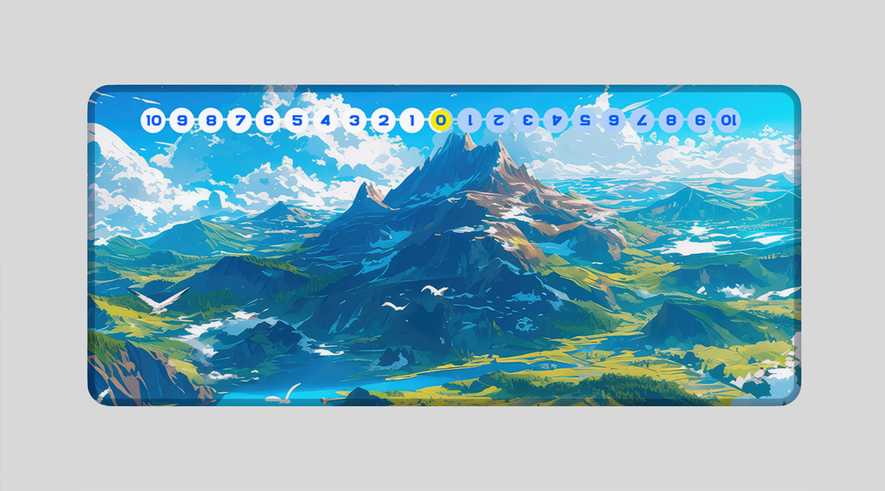 Mountain Hills - Playmat Spielmatte